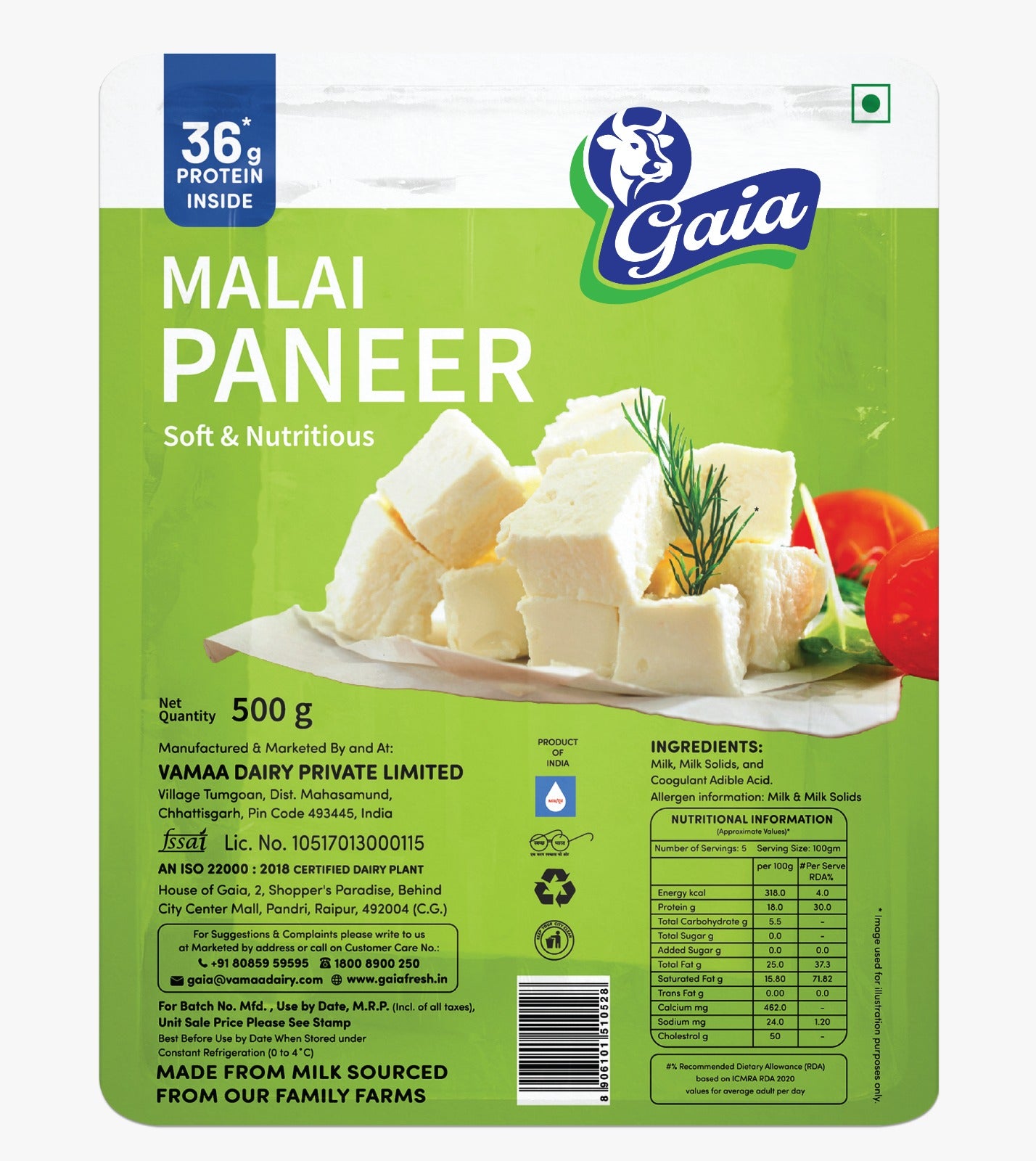 Gaia Malai Paneer