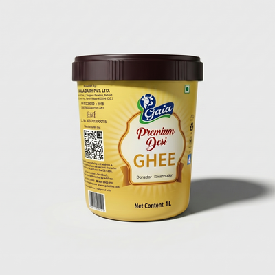 Gaia Premium Desi Ghee Jar