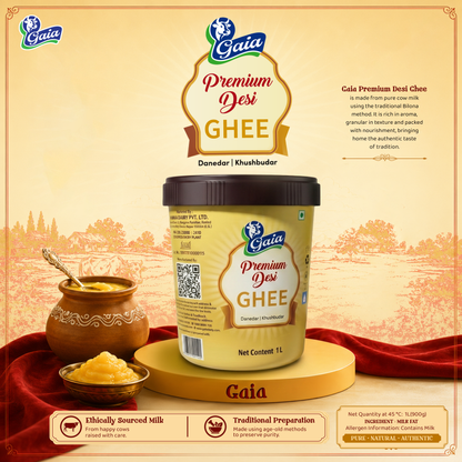 Gaia Premium Desi Ghee Jar