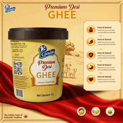 Gaia Premium Desi Ghee Jar