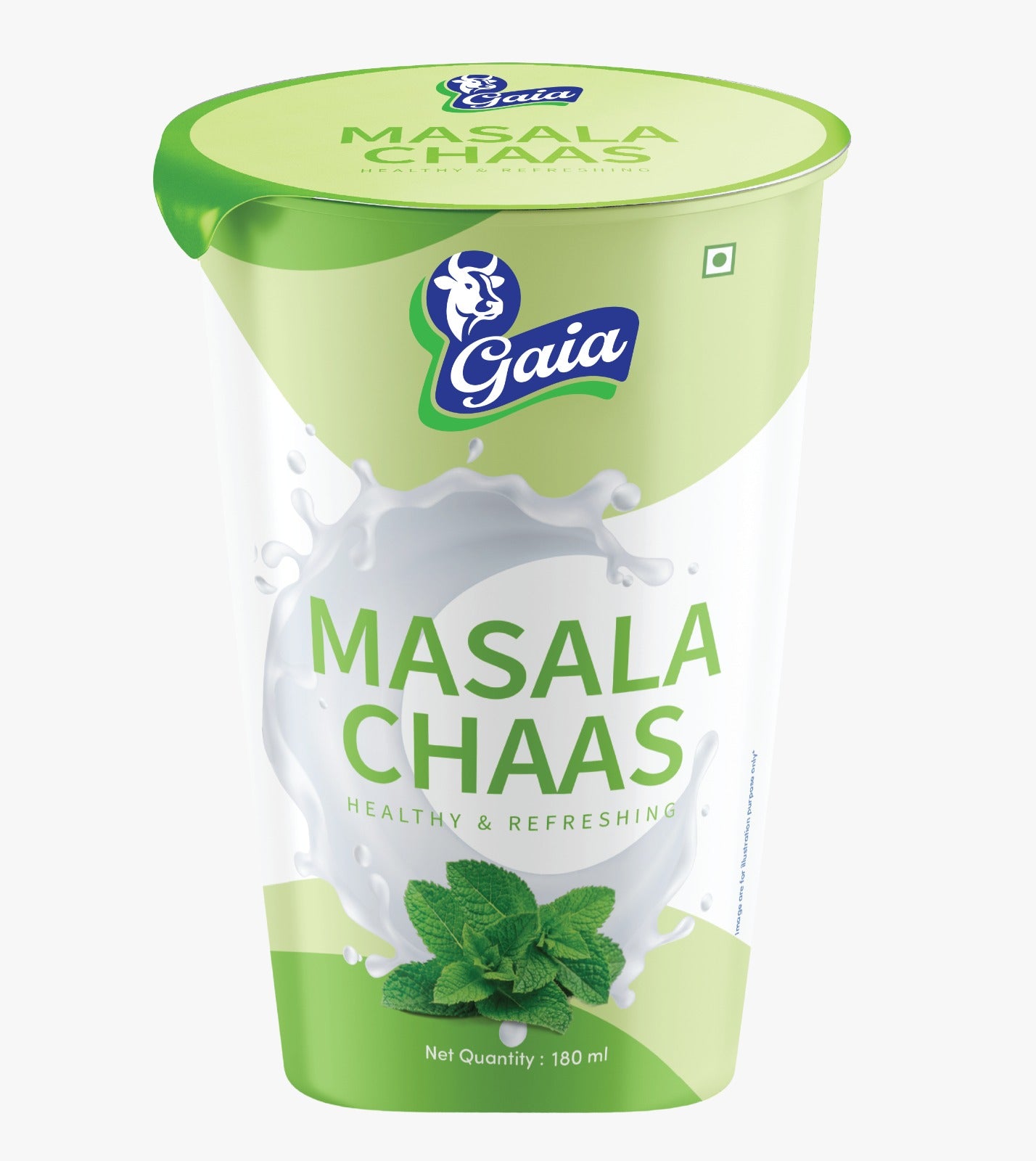 Gaia Masala Chaas Pouch 180ml