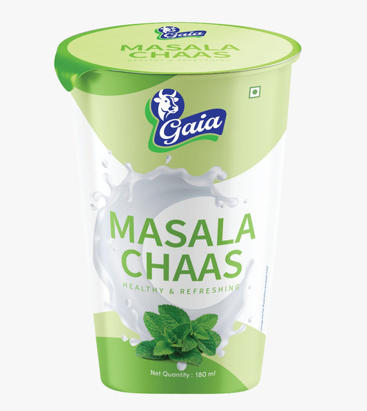 Gaia Masala Chaas Pouch 180ml
