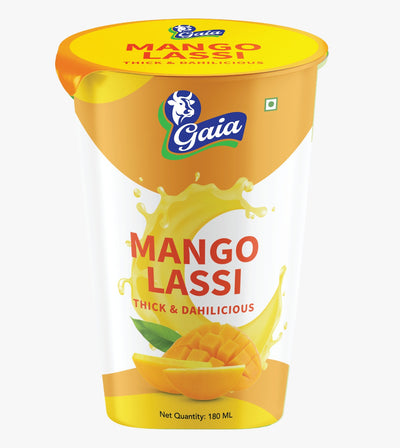 Gaia Mango Lassi Glass 180 ml