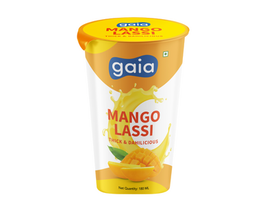Gaia Mango Lassi Glass 180 ml