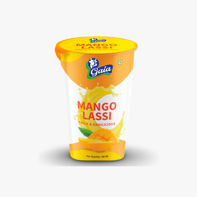Gaia Mango Lassi Glass 180 ml