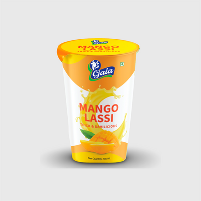 Gaia Mango Lassi Glass 180 ml